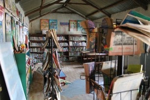 Library at Rangbhang School