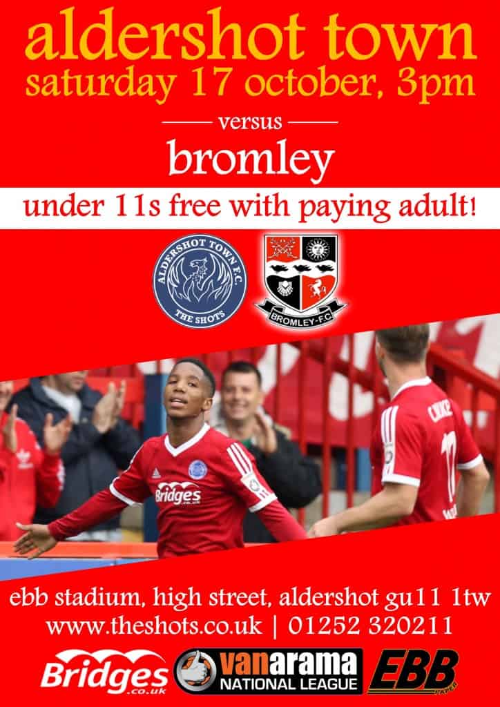 Bromley match poster