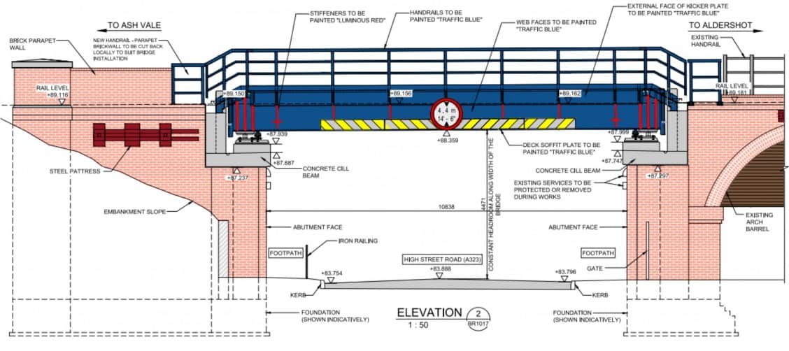 Railway Bridge plans 1