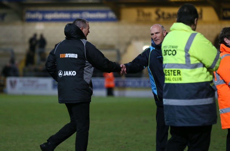 chester city v atfc v