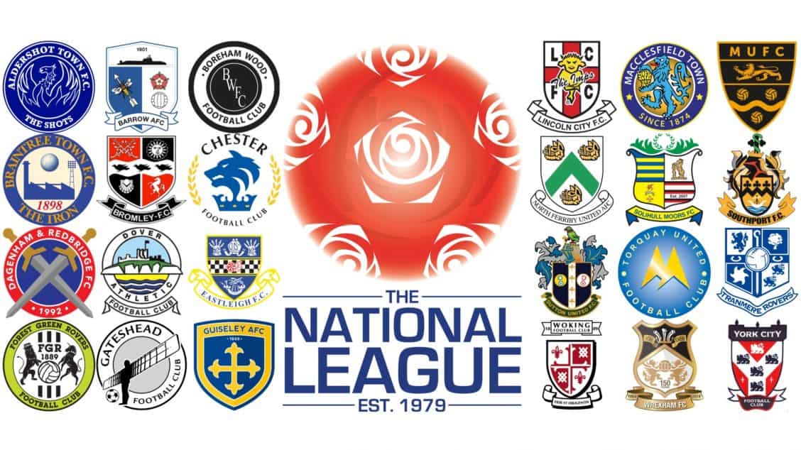 National League 16-17 badge montage full