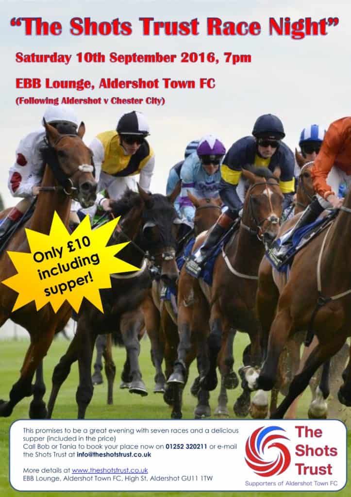 Race Night poster