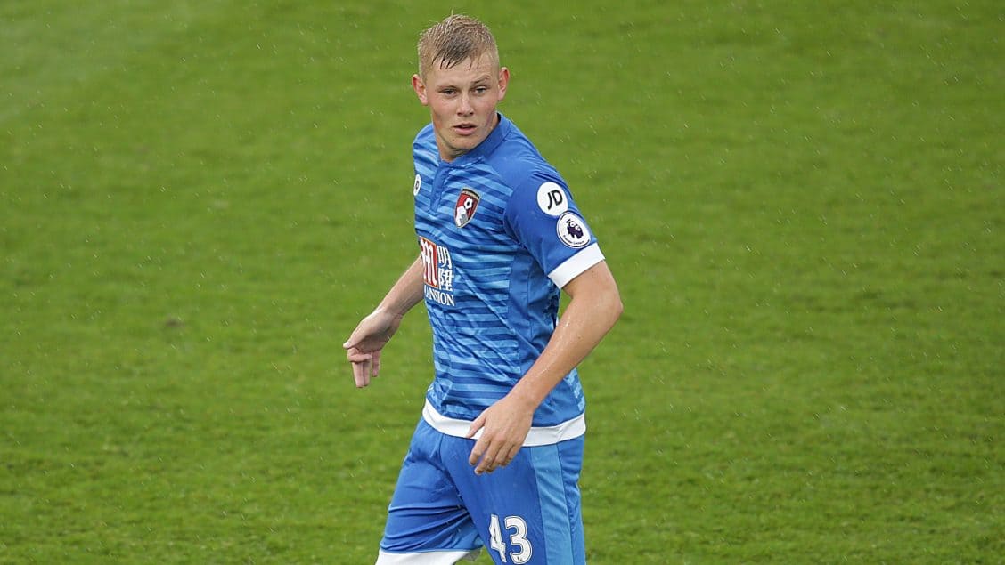 BOURNEMOUTH, UK, 3RD SEPTEMBER, 2016. Callum Buckley of Bournemouth during Warren Cumming's Testimonial game between Bournemouth and AC Milan at Vitality Stadium, Bournemouth, England on 3 September 2016. Photo by Robin Jones/Digital South.