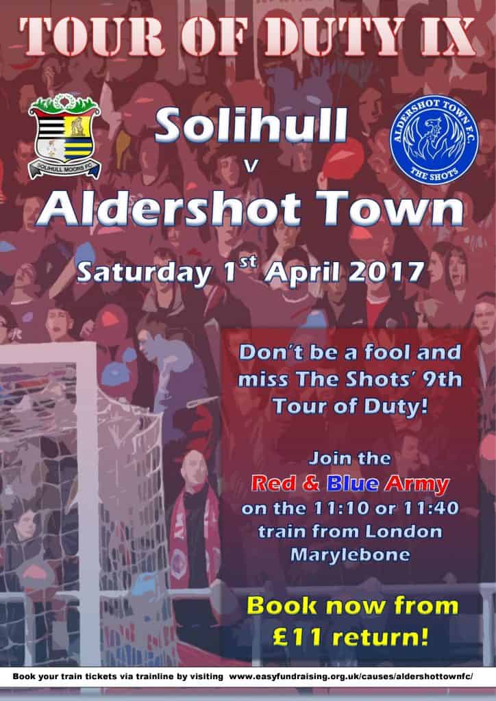 Tour of Duty IX Poster Solihull ATFC